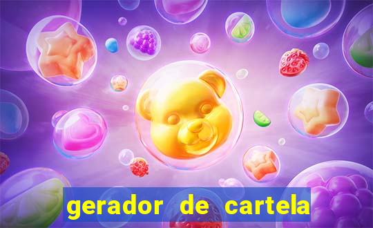 gerador de cartela de bingo